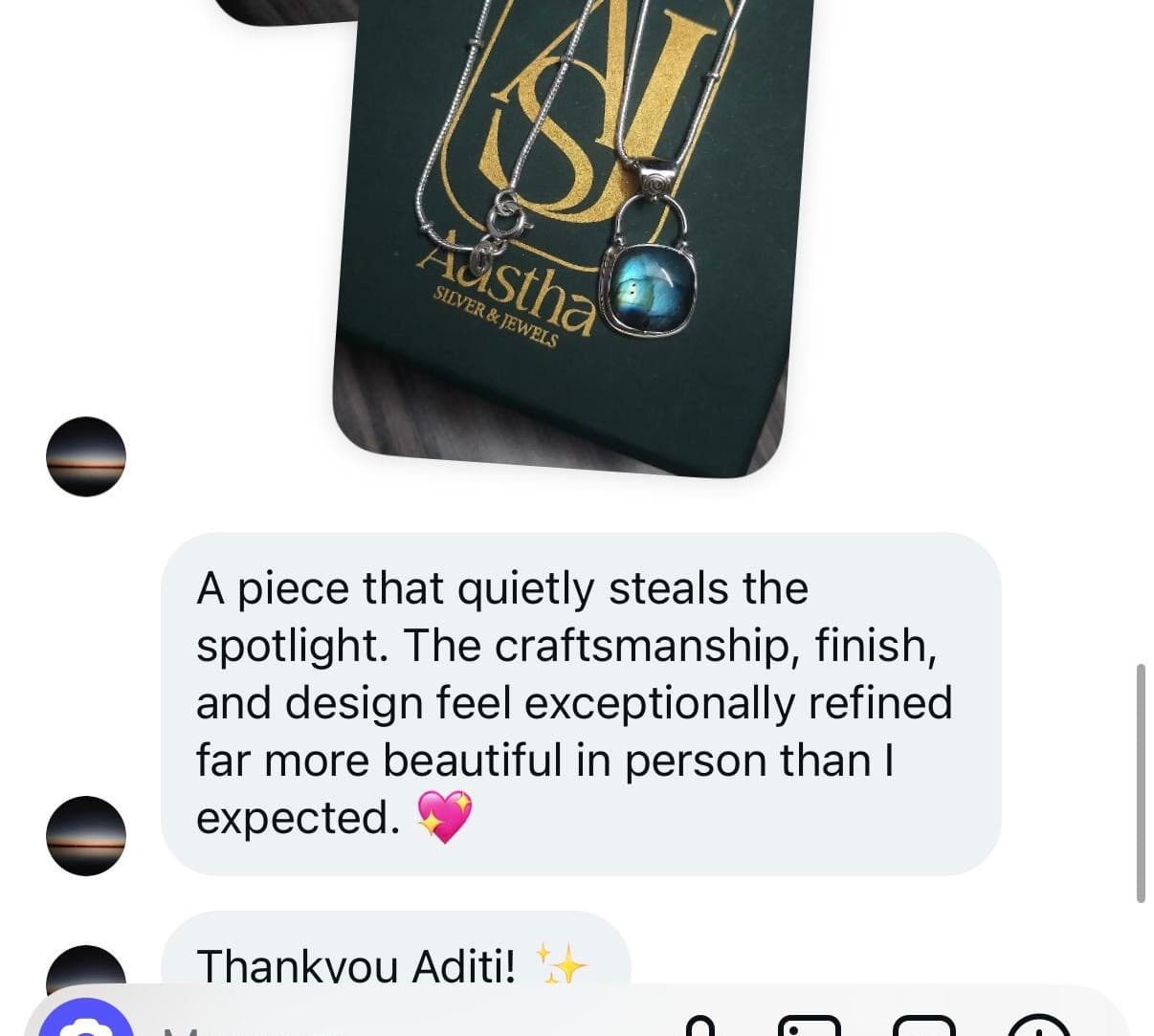 Instagram review screenshot